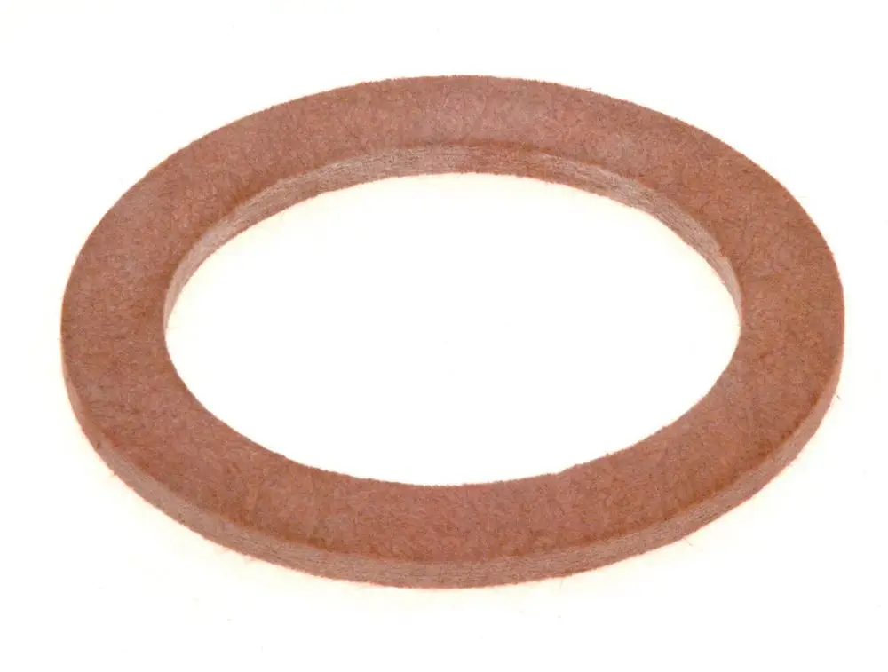 Dichtring aus weichem Material in ringförmiger Form, präsentiert in Braun, für industrielle Anwendungen, möglicherweise von der Marke Bosch.